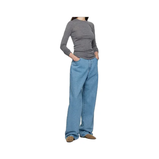Round Neck Long-Sleeved T-Shirt