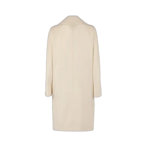 Max Mara Studio Agenda Double-Breasted Long Coat