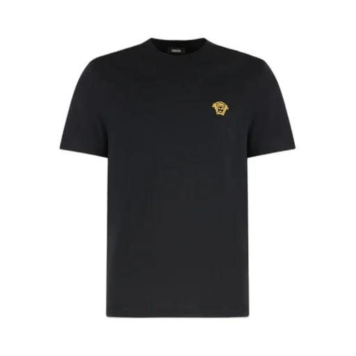 Medusa Head-Embroidered T-Shirt