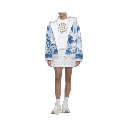 Casablanca Logo Embroidered Mini Skirt