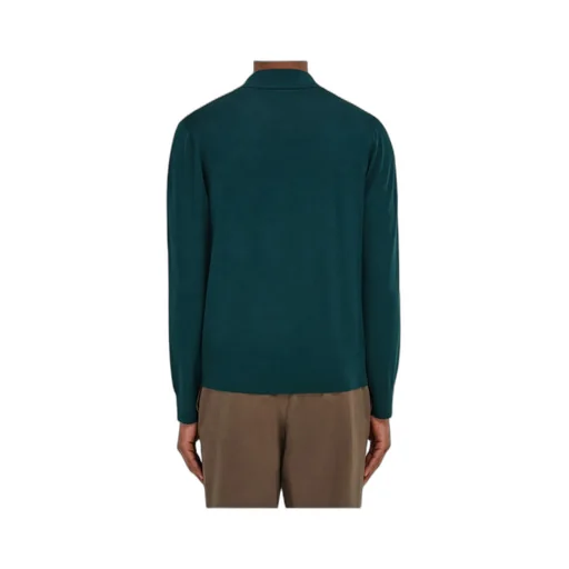 Ferragamo Long-Sleeved Polo Shirt
