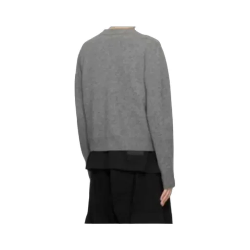 Long-Sleeved Knitted Cardigan