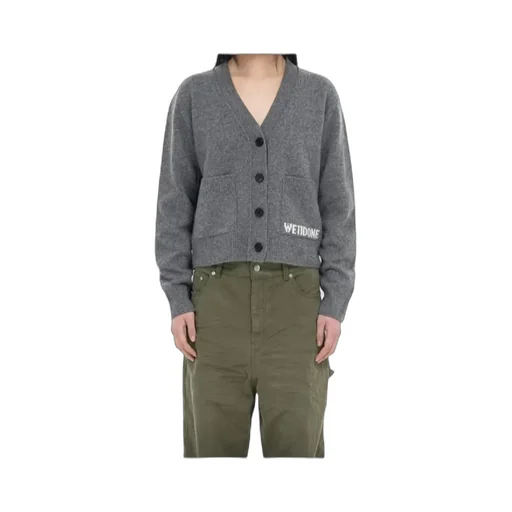 Long-Sleeved Knitted Cardigan