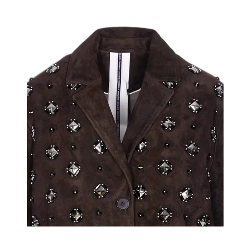 Sword Crystal-Embellished Jacket