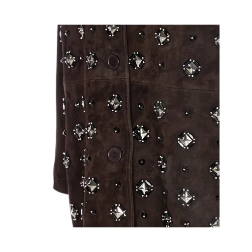 Sword Crystal-Embellished Jacket