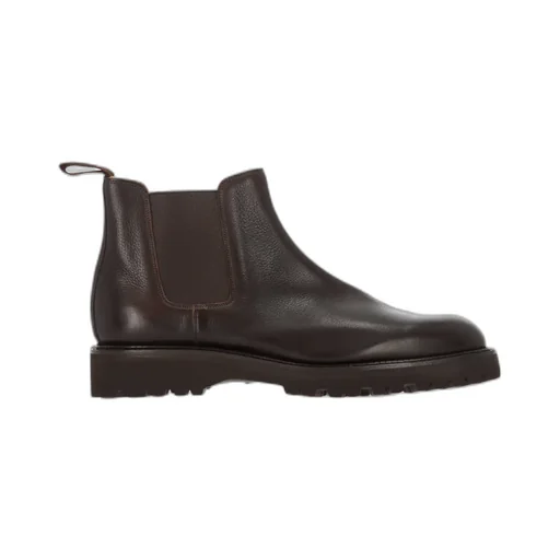 Round-Toe Chelsea Boots