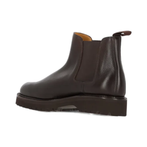 Round-Toe Chelsea Boots