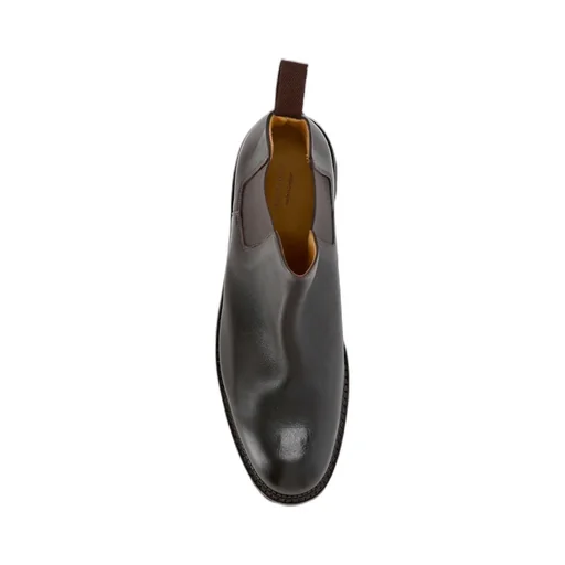 Round-Toe Chelsea Boots