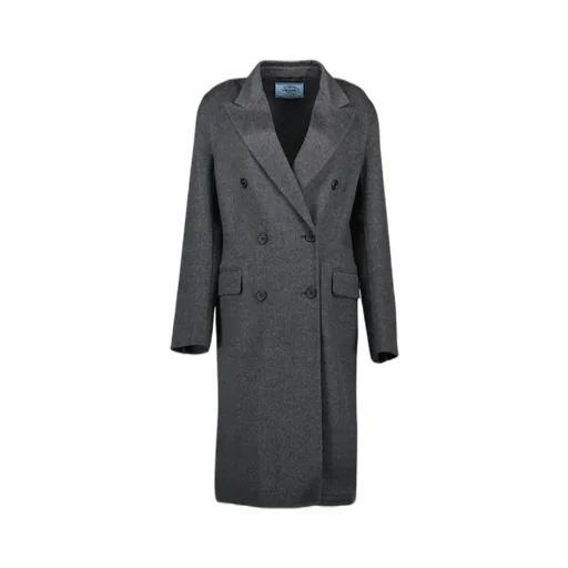 Double-Breasted Double Cashwool Coat