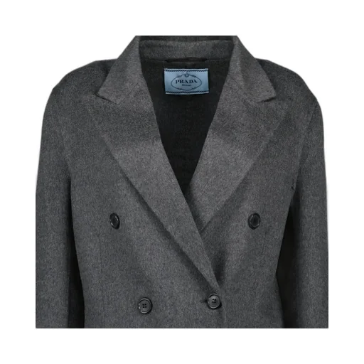 Double-Breasted Double Cashwool Coat