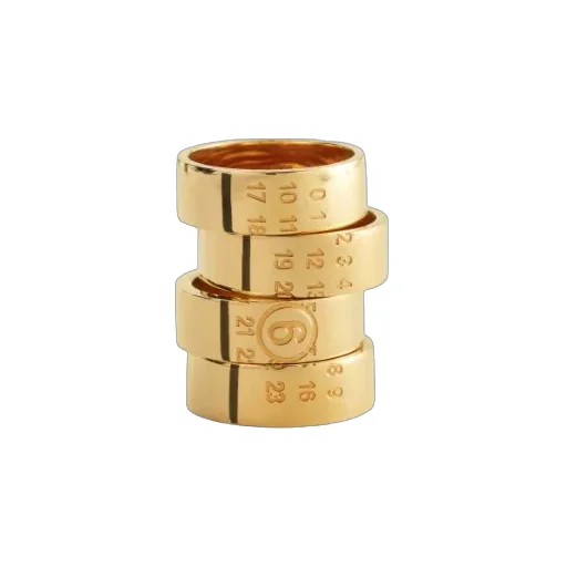 Mm6 Maison Margiela Stacked Numeric Rings