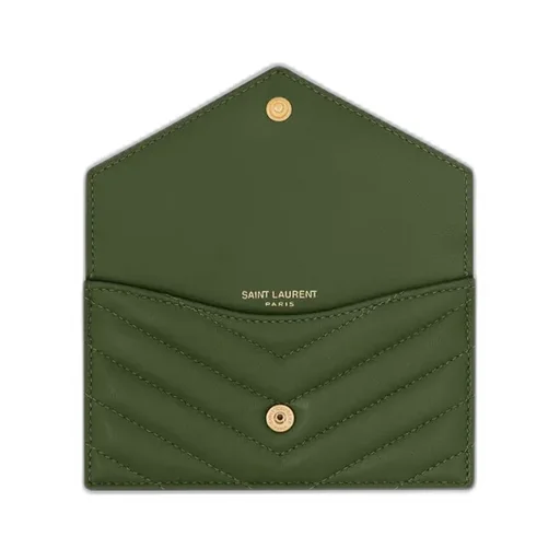 Saint Laurent Cassandre Matelass Card Case