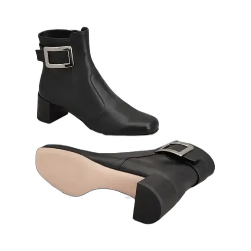 45Mm TrÈS Vivier Polly Buckle Ankle-Boots