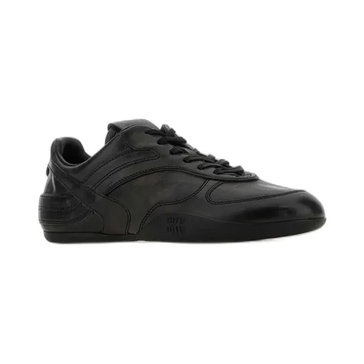 Miu Miu Gymnasium Lace-Up Sneakers