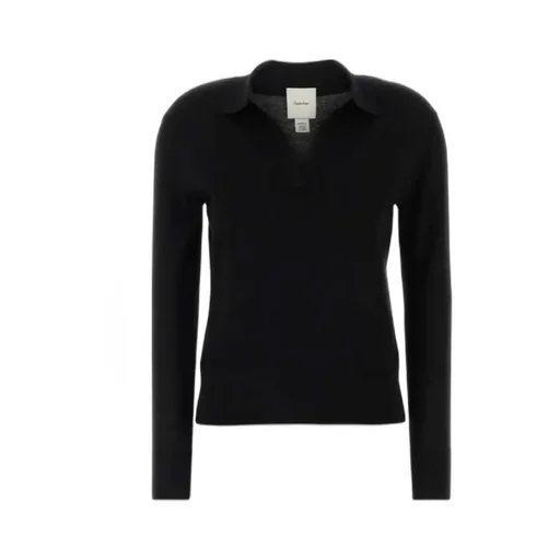 Calvin Klein Merino Polo Knitwear
