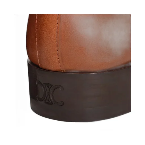Celine Anais Riding Boot In Calfskin