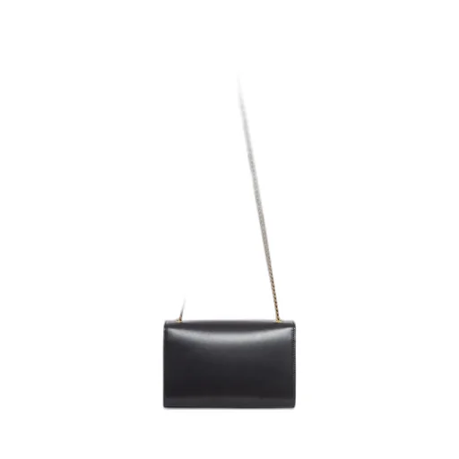 Saint Laurent Kate Logo Plaque Shoulder Bag