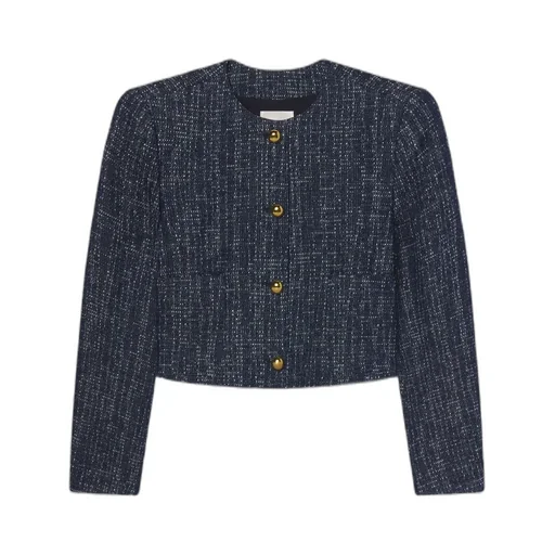 The Tweed Button-Up Jacket