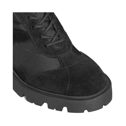Margaret Boot In Nylon And Suede Calfskin