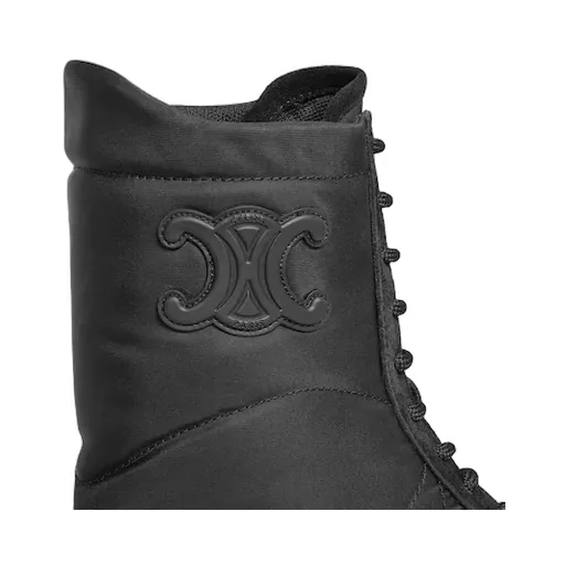 Margaret Boot In Nylon And Suede Calfskin