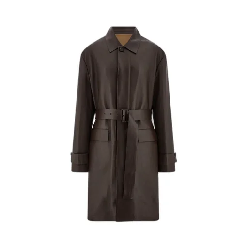 Ferragamo Belted Long Coat