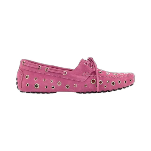 Gimaguas Eyelet Car Flat Shoes