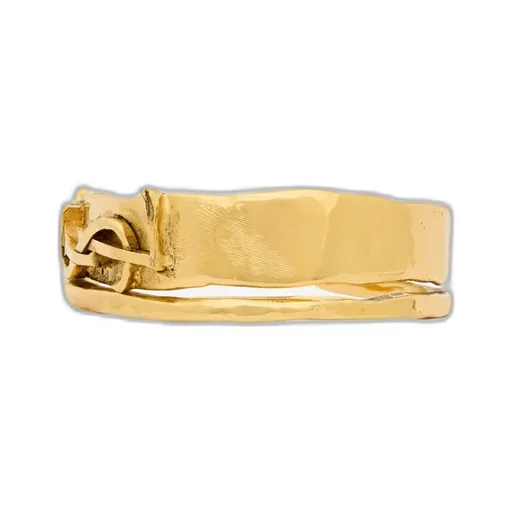 Saint Laurent Cassandre Double Cuff