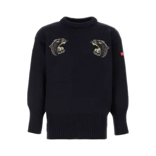 Junya Watanabe Embroidered Motif Knit Jumper