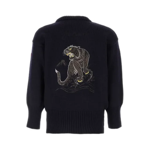 Junya Watanabe Embroidered Motif Knit Jumper