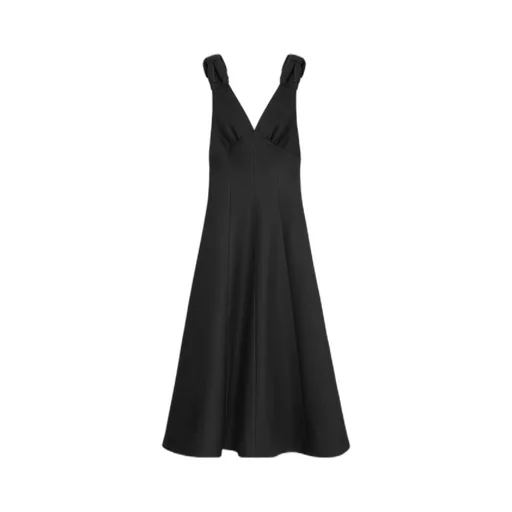 Dress In Wool And Silk Cady