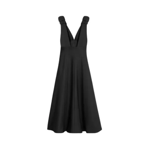 Dress In Wool And Silk Cady