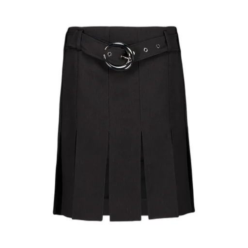 Paco Rabanne Belted Pleated Midi Skirt
