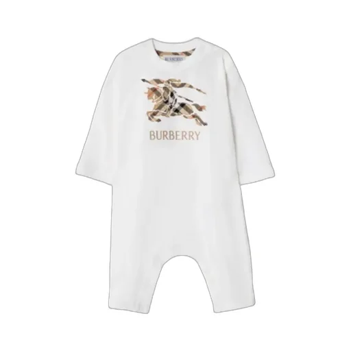 Burberry Kids Logo Print Onesie