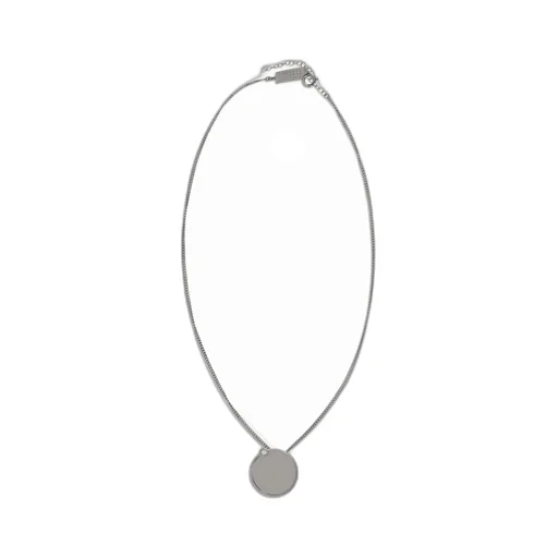 Mm6 Maison Margiela Embellished Mirror-Pendant Necklace