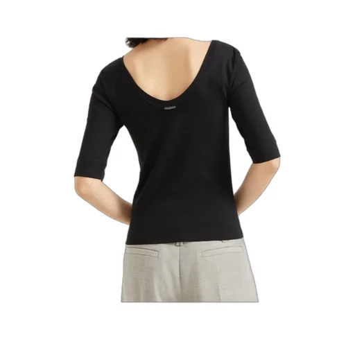 Brunello Cucinelli Scoop Neck Straight Hem T-Shirt