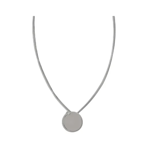 Mm6 Maison Margiela Embellished Mirror-Pendant Necklace