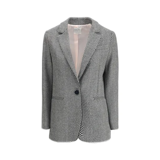 Long-Sleeved Suit Jacket