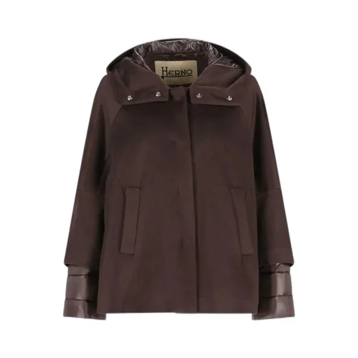 Hooded Panelled Jacket