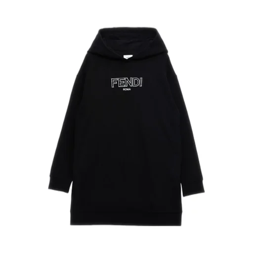 Ruffled-Hem Dress