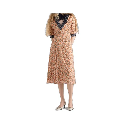 Printed Georgette Dress
