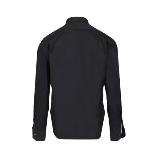 Zegna Long Sleeved Stretch Shirt