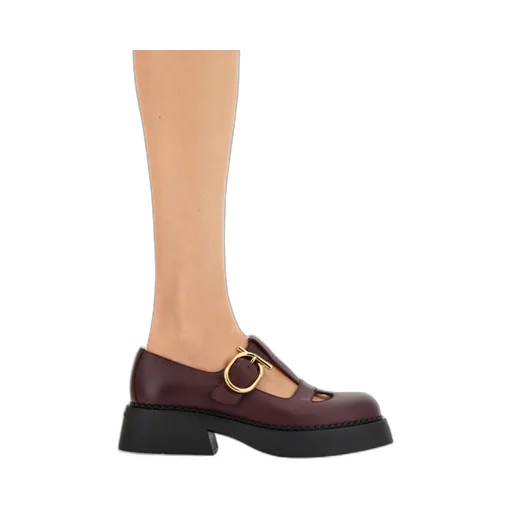 Ferragamo T-Strap Mary Jane Loafers
