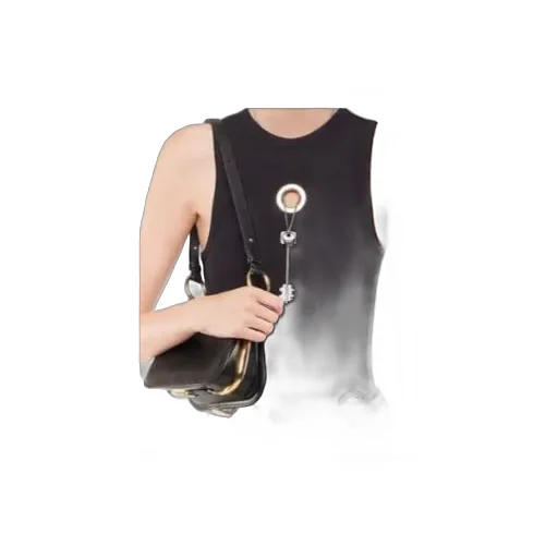 Eyelet-Detail Ribbed Tank Top