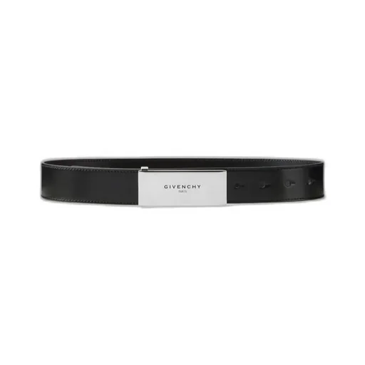 Givenchy Logo Engraved Label Belt