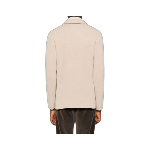 Double-Breasted Textured Jacket