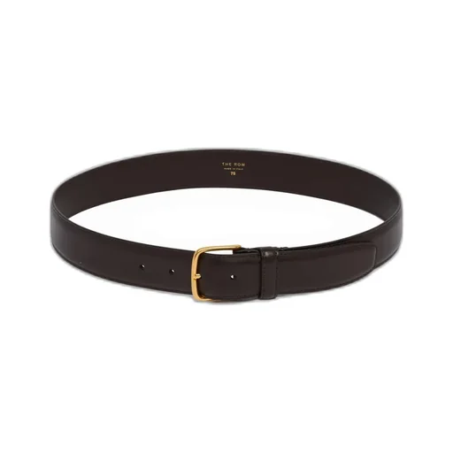 The Row Logo Embossed Classic Belt