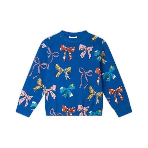 Colorful Bow Sweatshirt