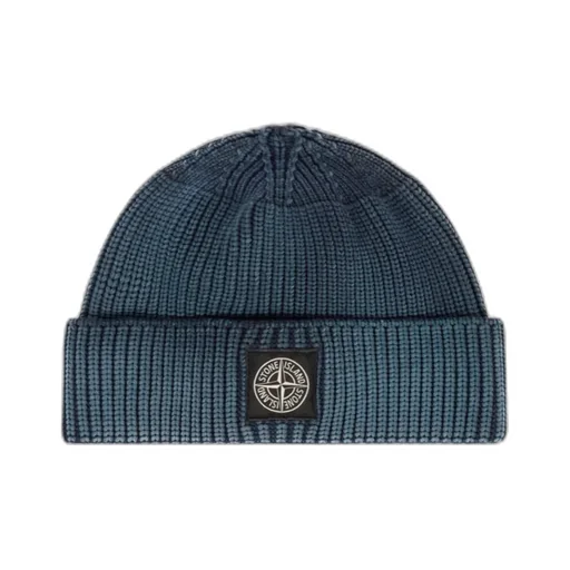 Beanie With Compass Logo Patch