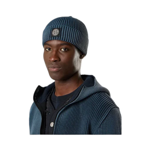 Beanie With Compass Logo Patch