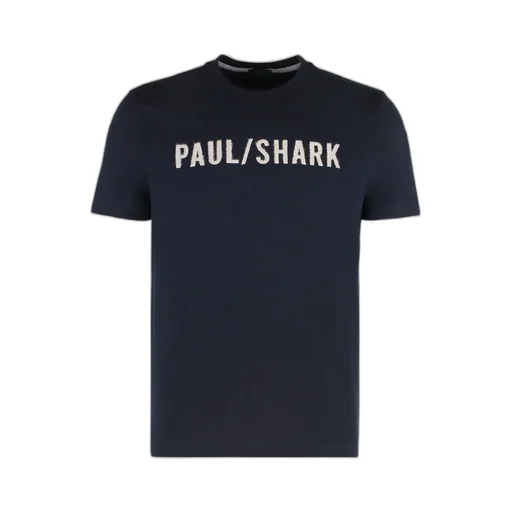 Paul & Shark Logo Cotton T-Shirt